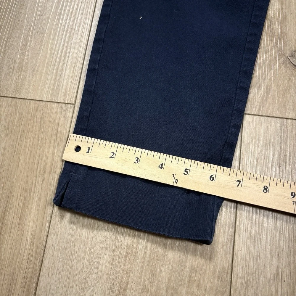 Soft Surroundings Pants TM Navy Blue Pull On Stretch Comfort Lounge Straight Leg - Picture 2 of 9